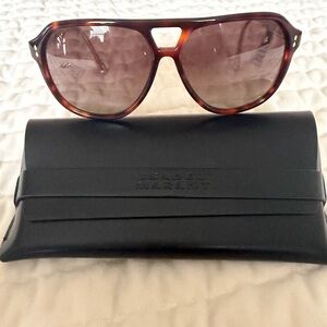 Isabel Marant Tortoiseshell Sunglasses with Black Case